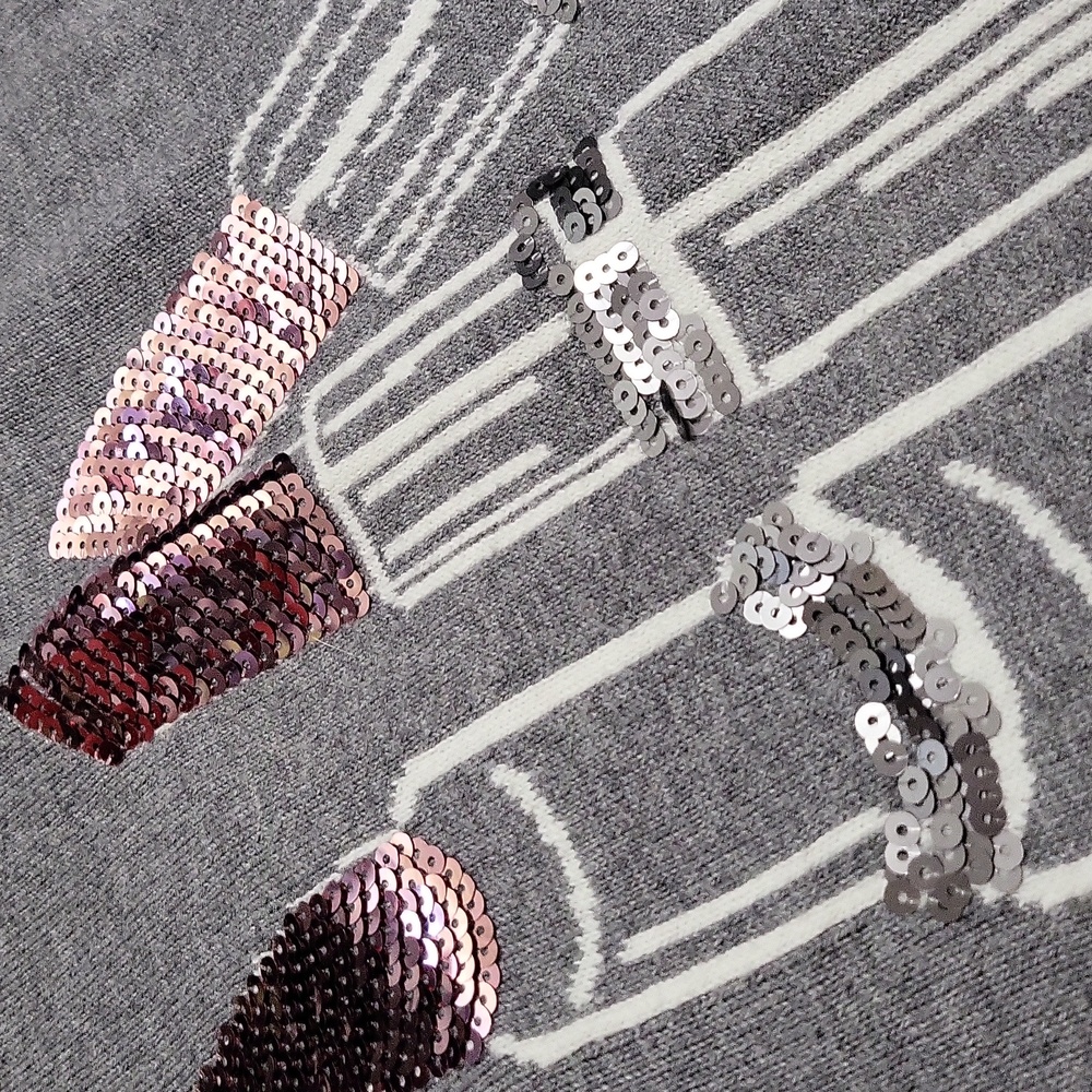 Torrid Sequin Lipstick Knit Pullover Sweater - image 6